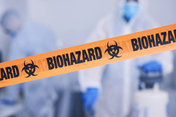 Professional Biohazard technician working in Long Branch, VA